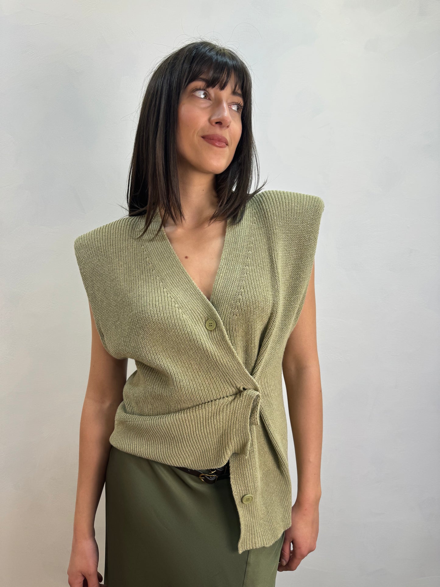 Gilet bottone Haveone
