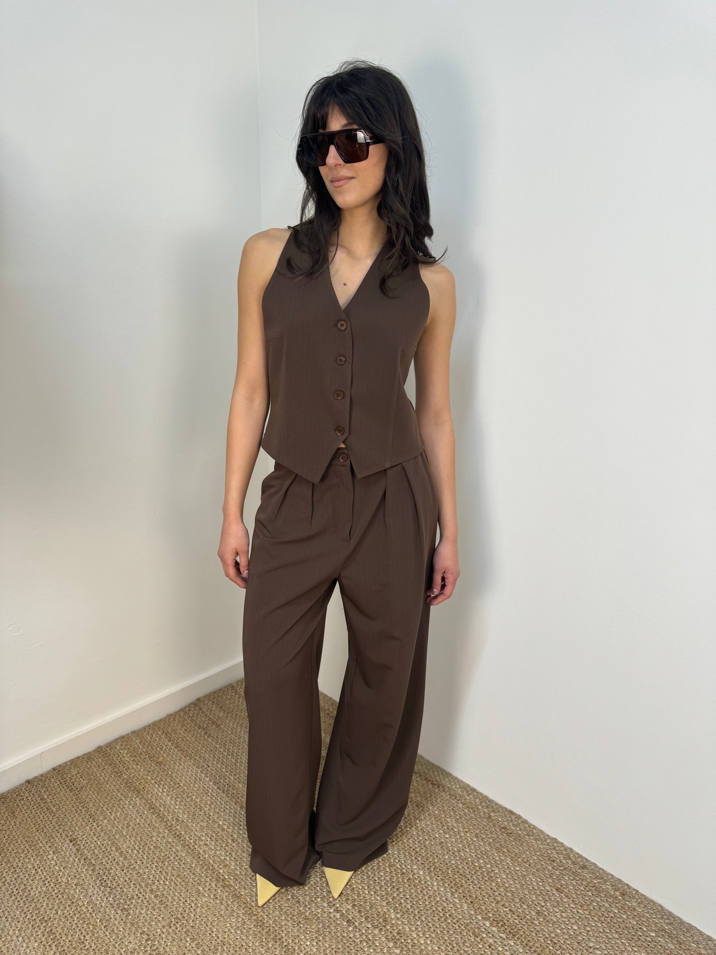 Completo Giacca Gilet e Pantalone Twoway