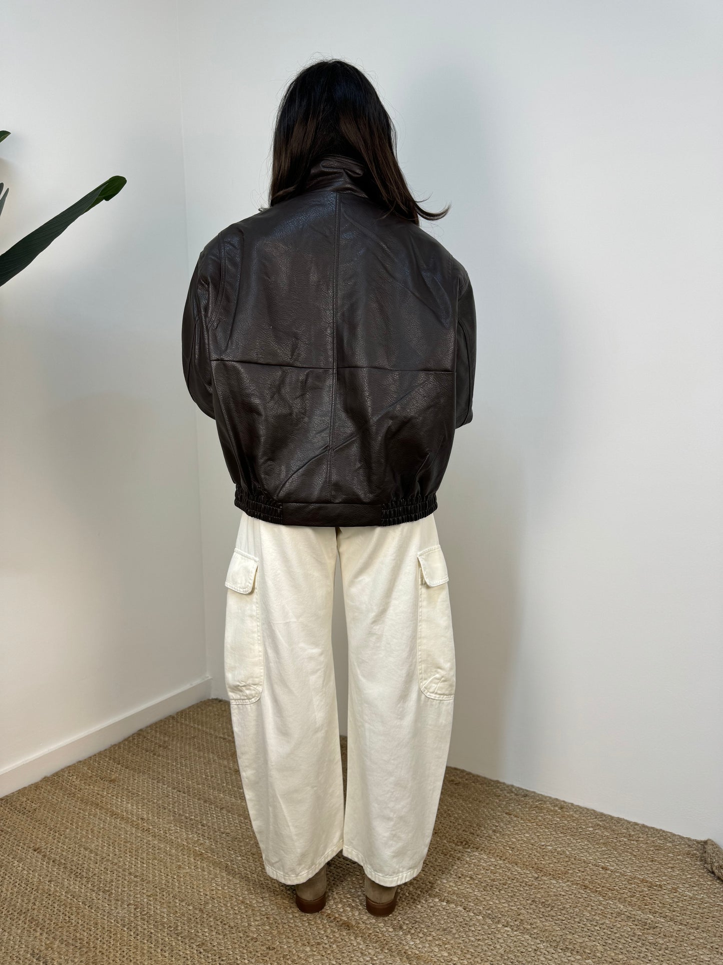 Bomber eco pelle Haveone