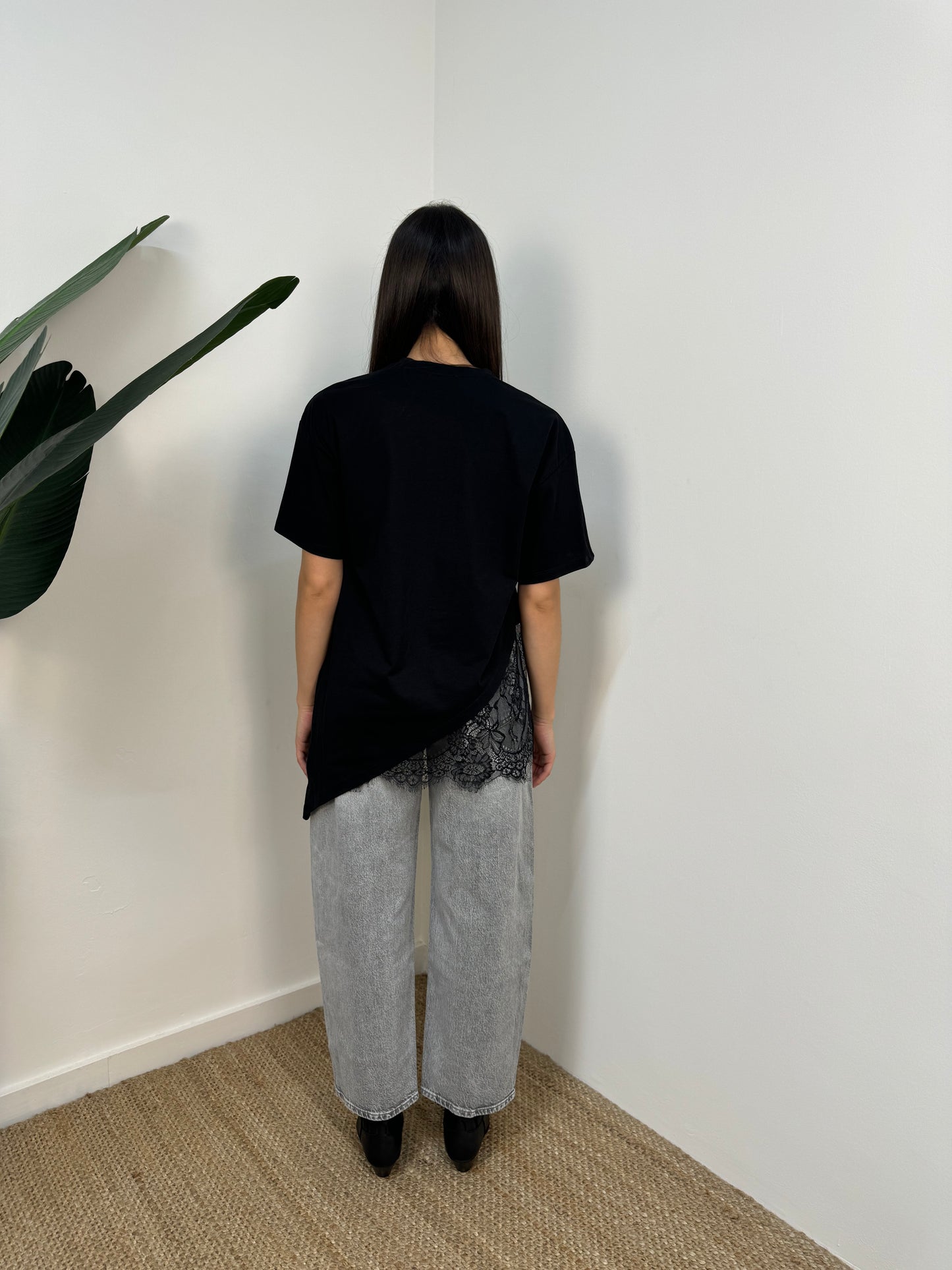 T-shirt asimmetrica TwoWay