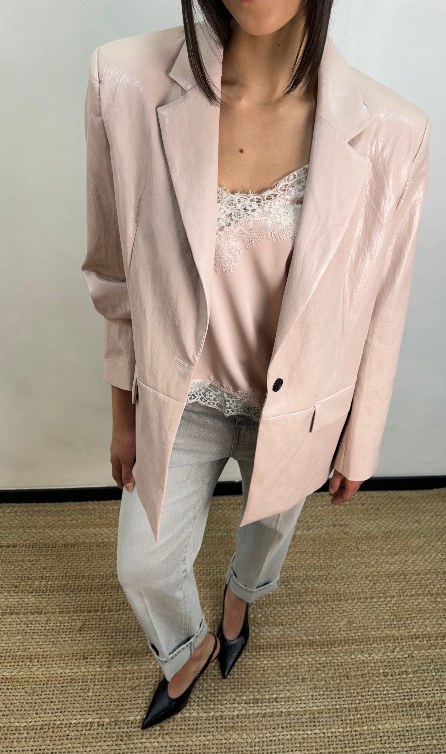 Giacca eco pelle Lumina