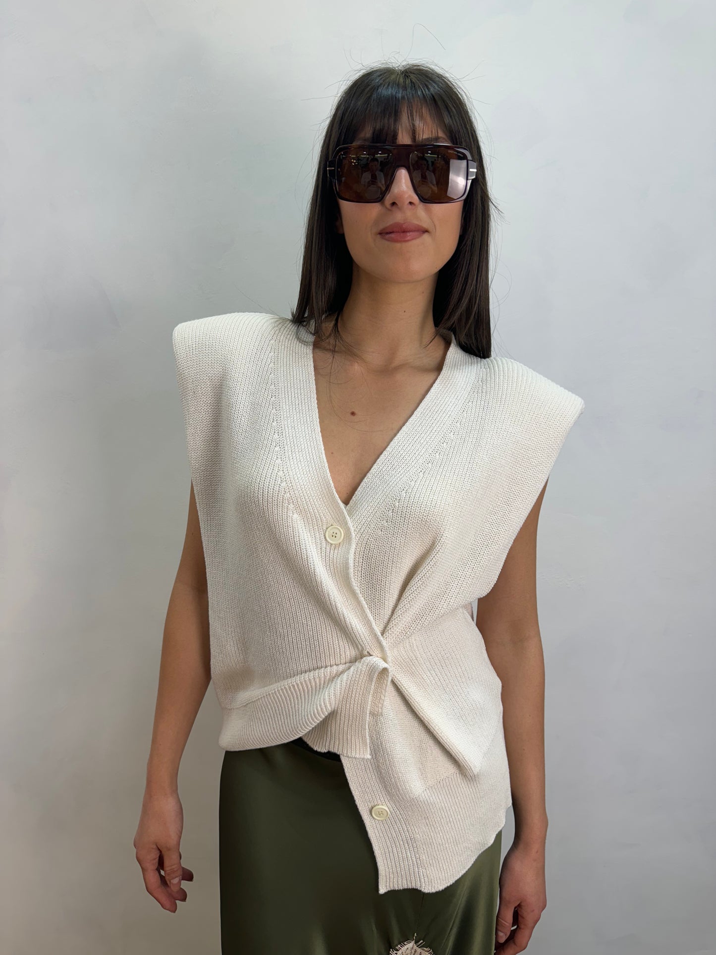 Gilet bottone Haveone
