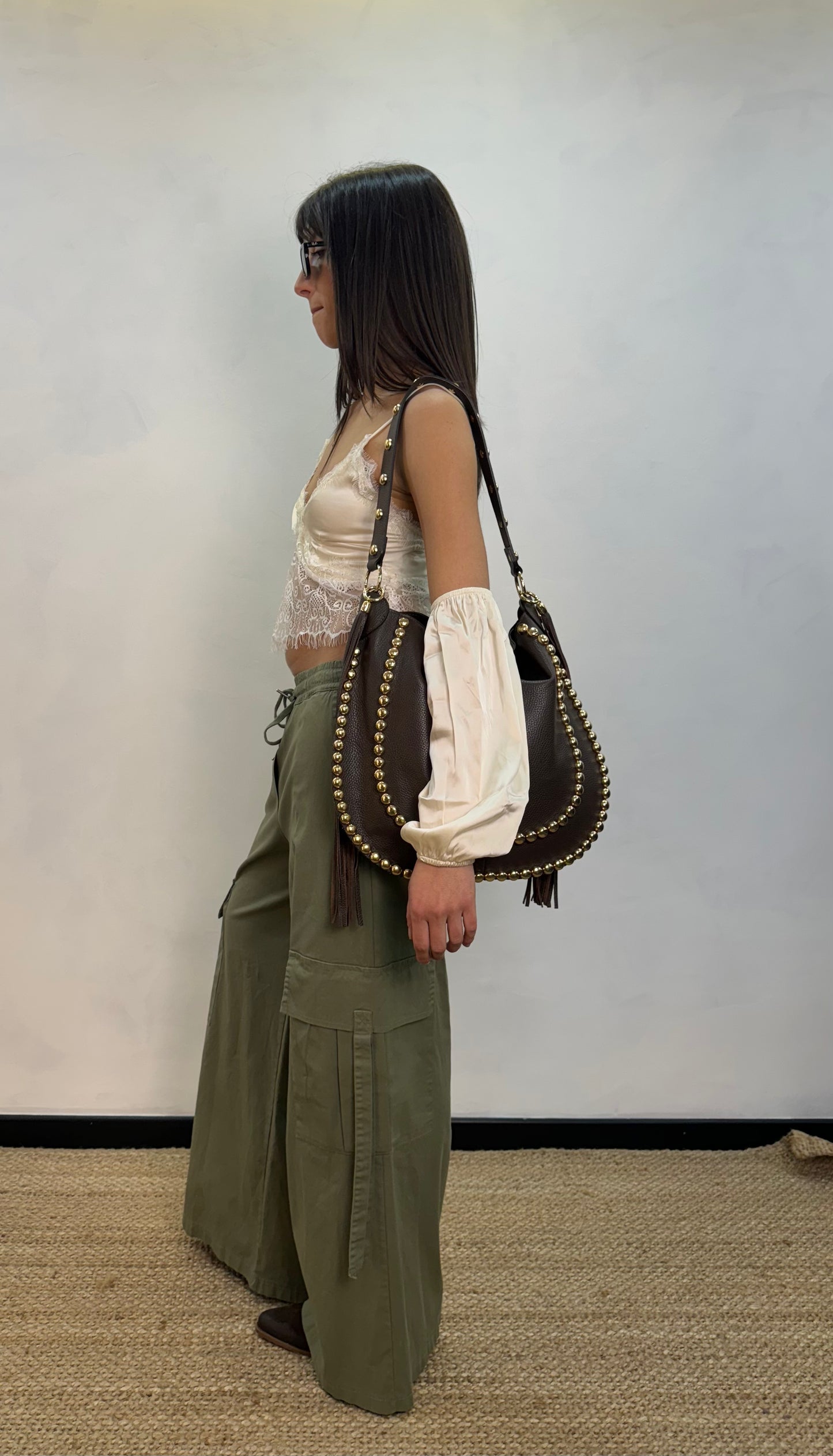 Pantalone con tasche Twoway