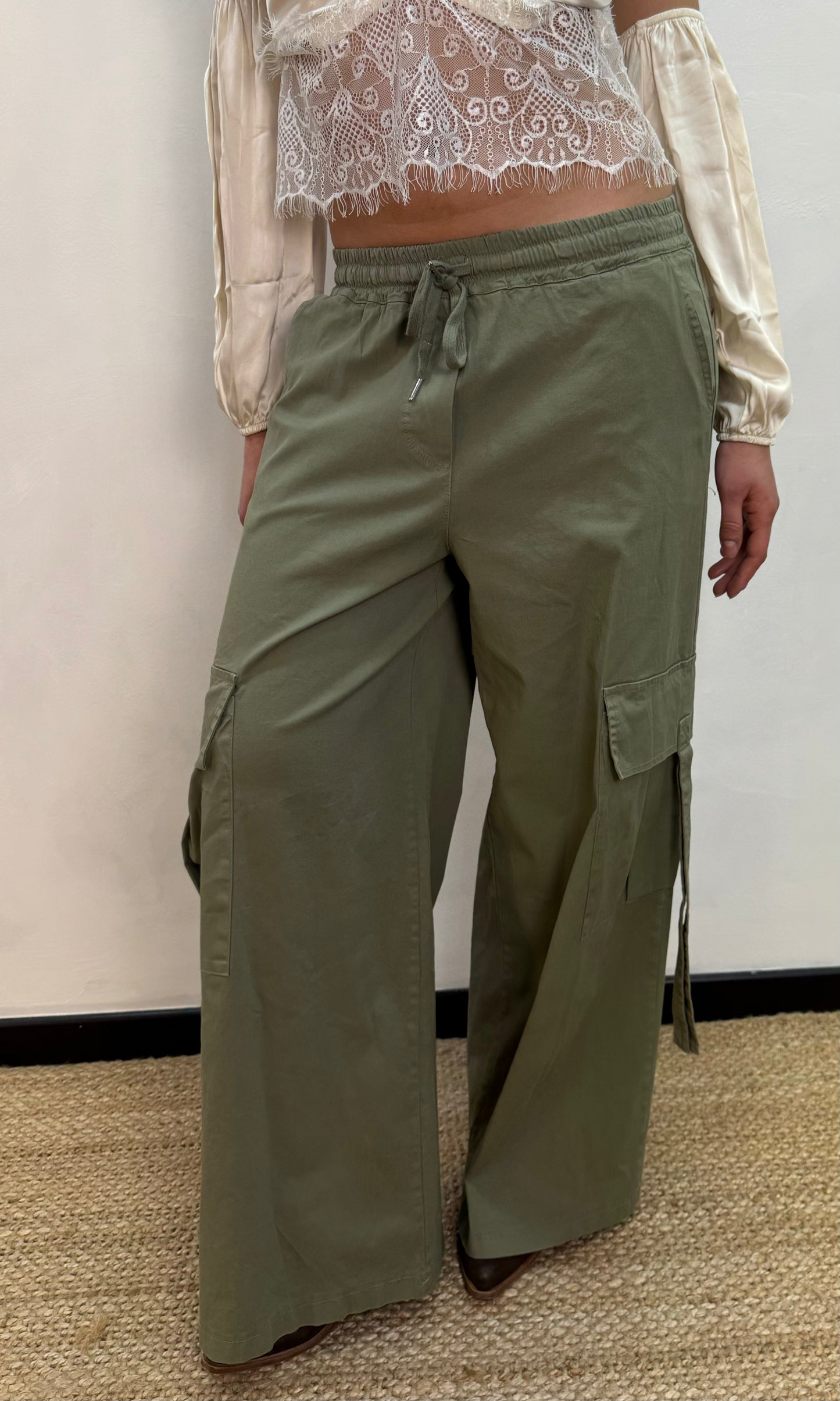 Pantalone con tasche Twoway