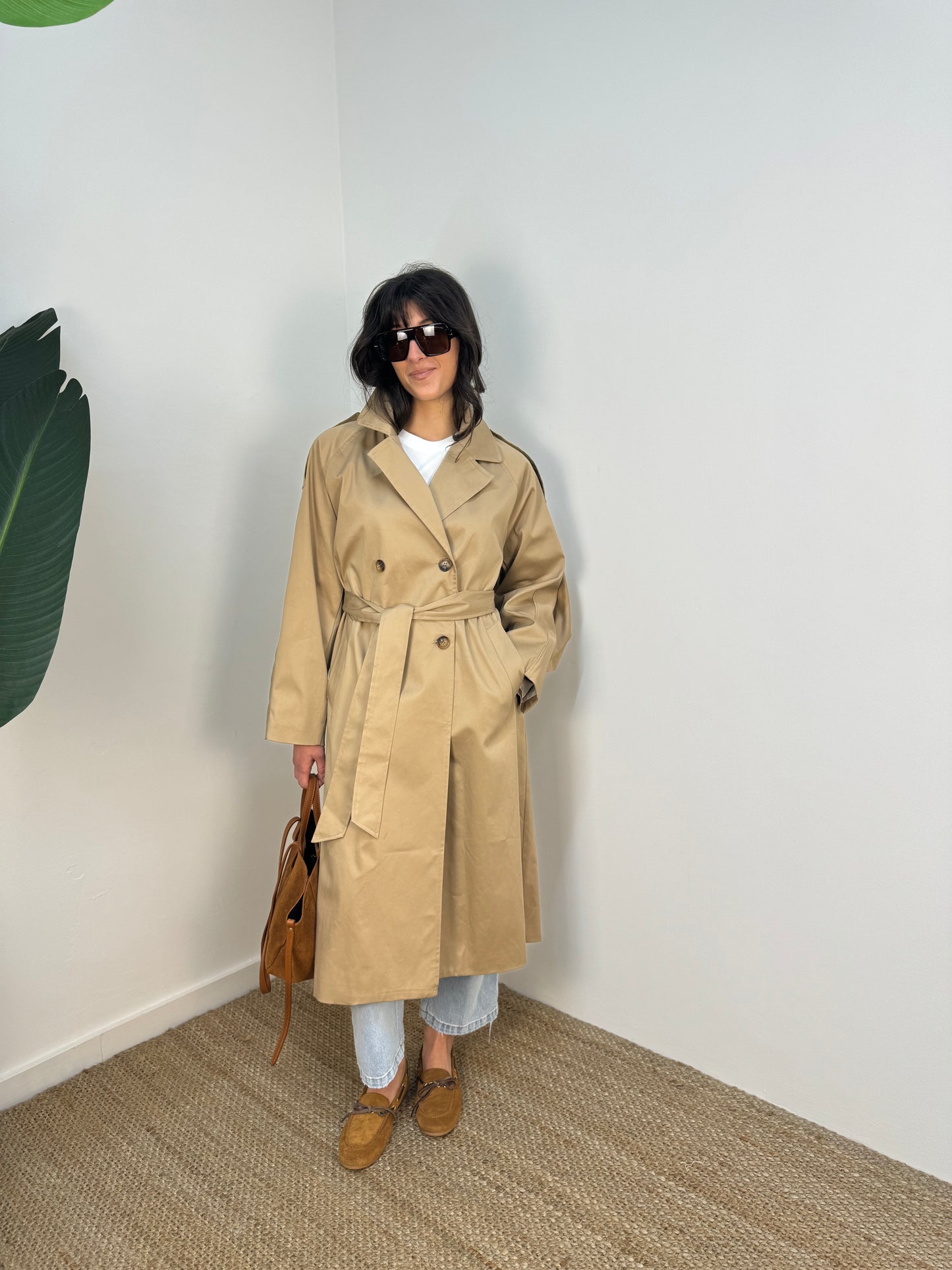 Cappotto trench Lumina