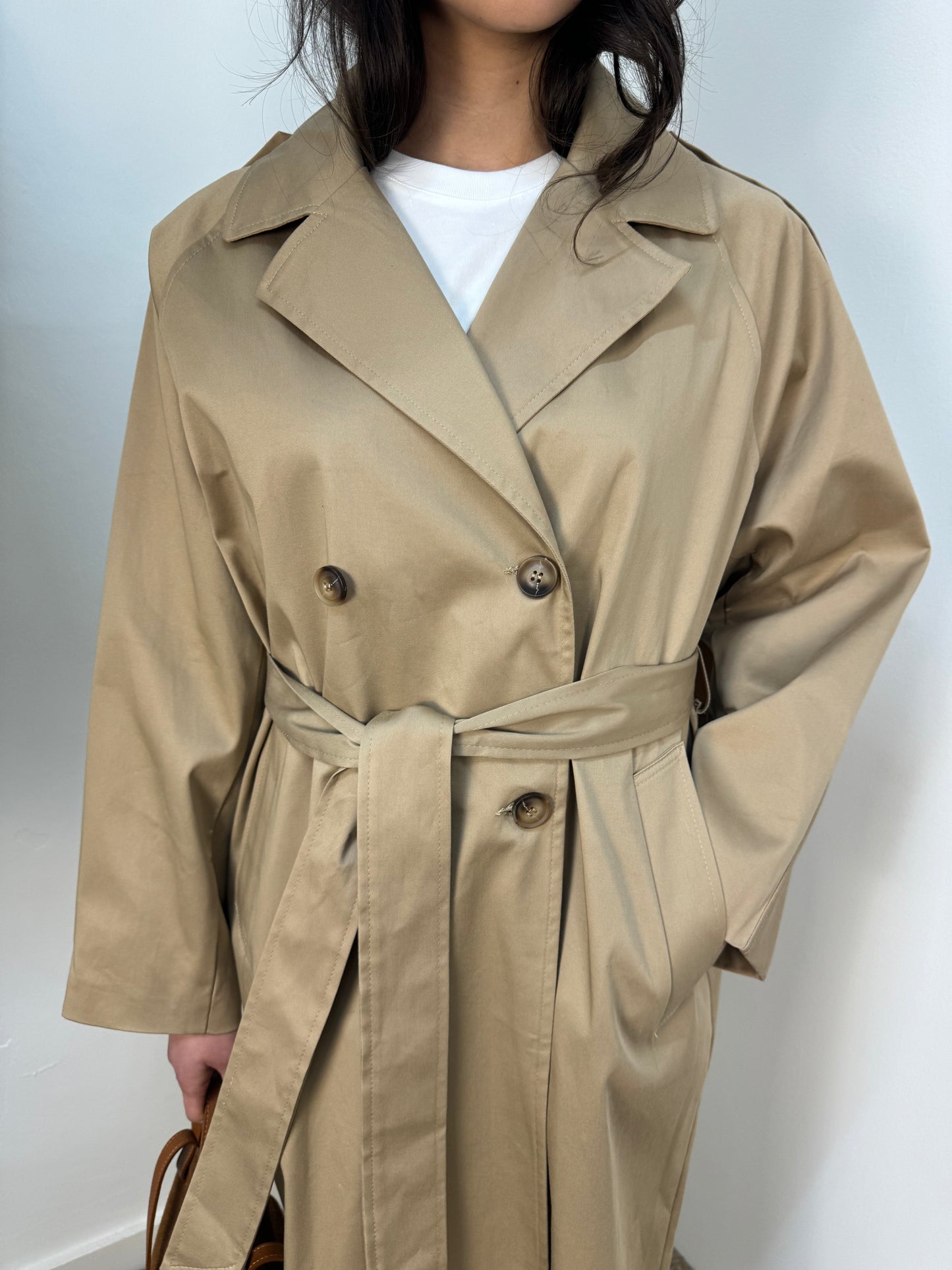 Cappotto trench Lumina