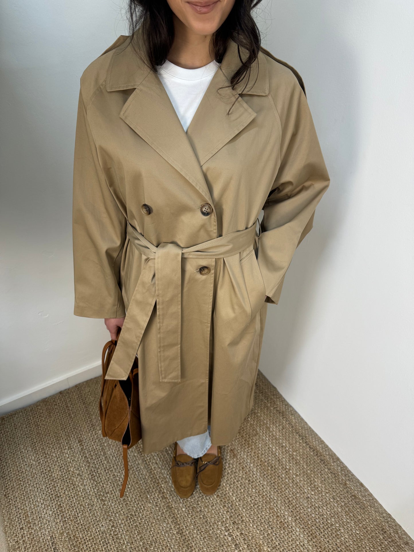 Cappotto trench Lumina