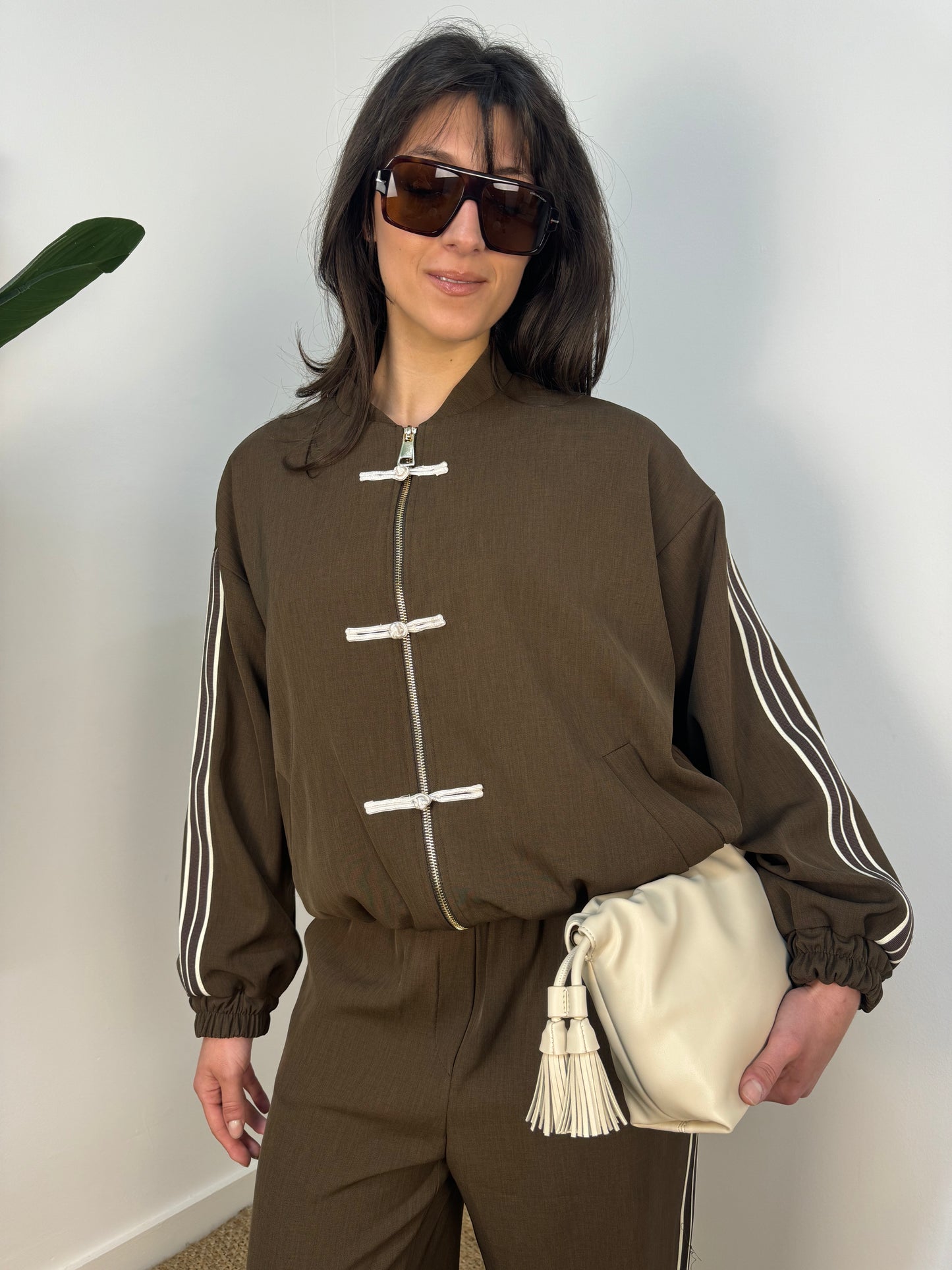 Coordinato  bomber/pantalone eiki