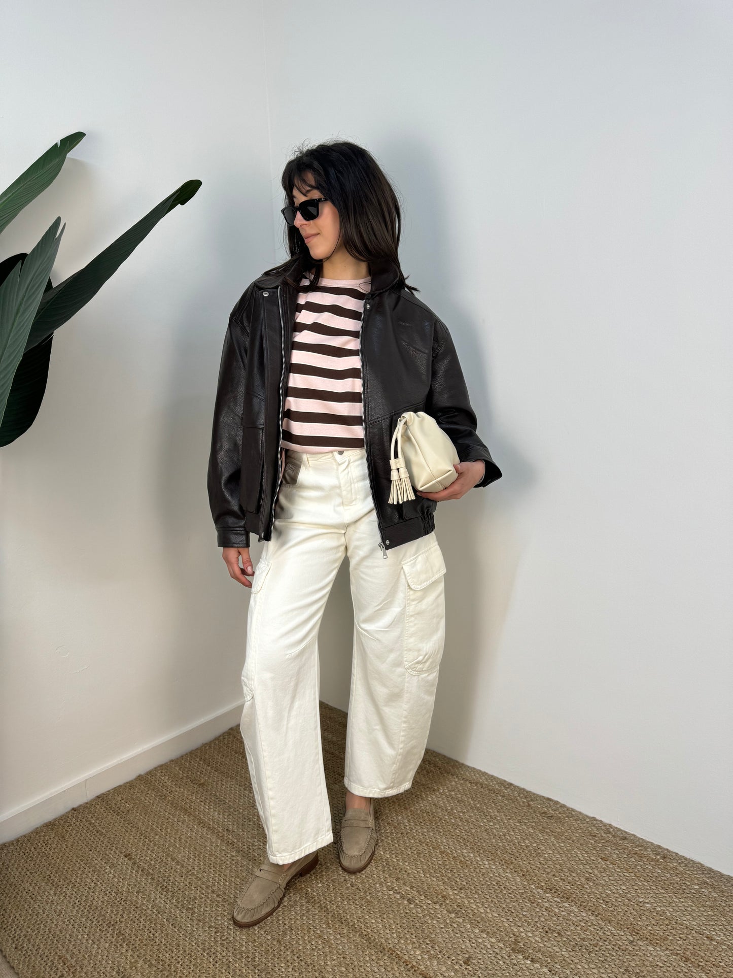 Bomber eco pelle Haveone