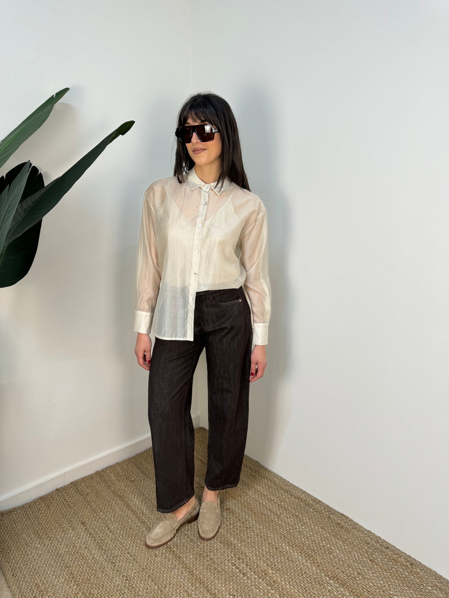 Camicia con lacci Twoway