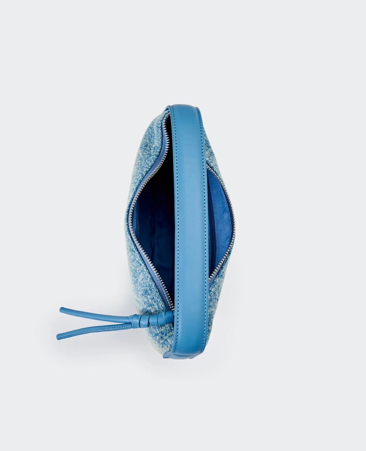 Borsa Croissant Denim Vicolo
