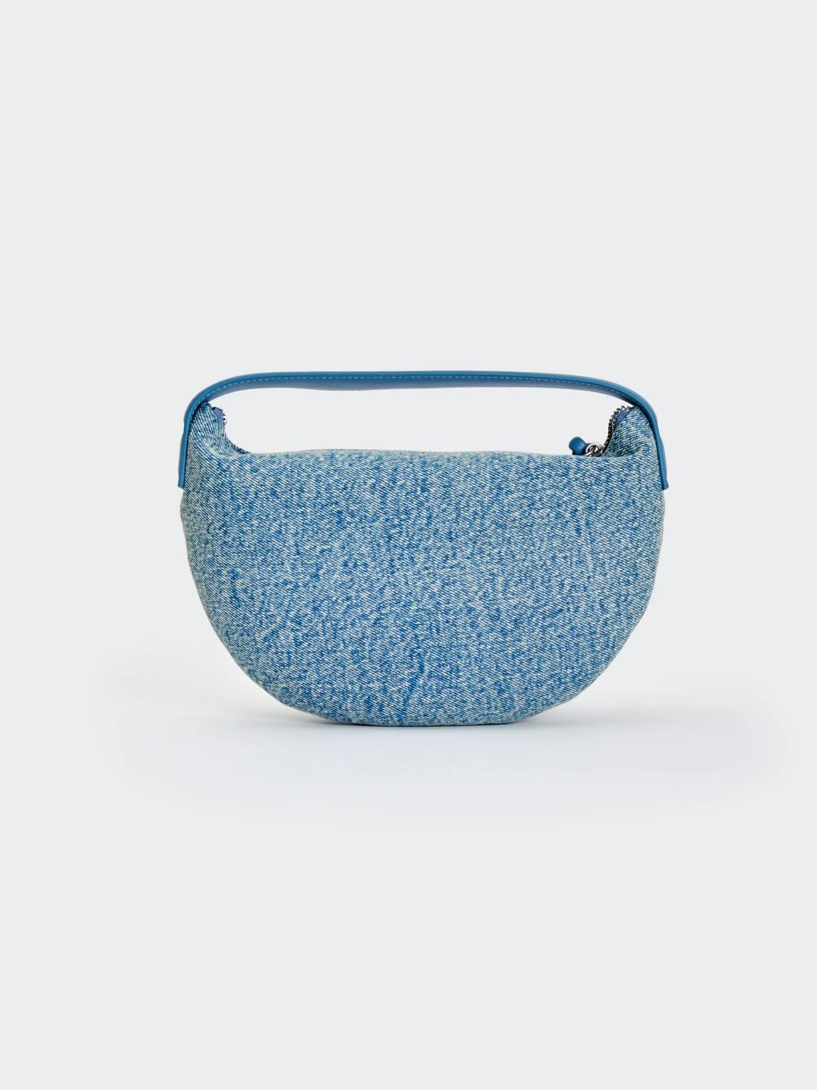 Borsa Croissant Denim Vicolo