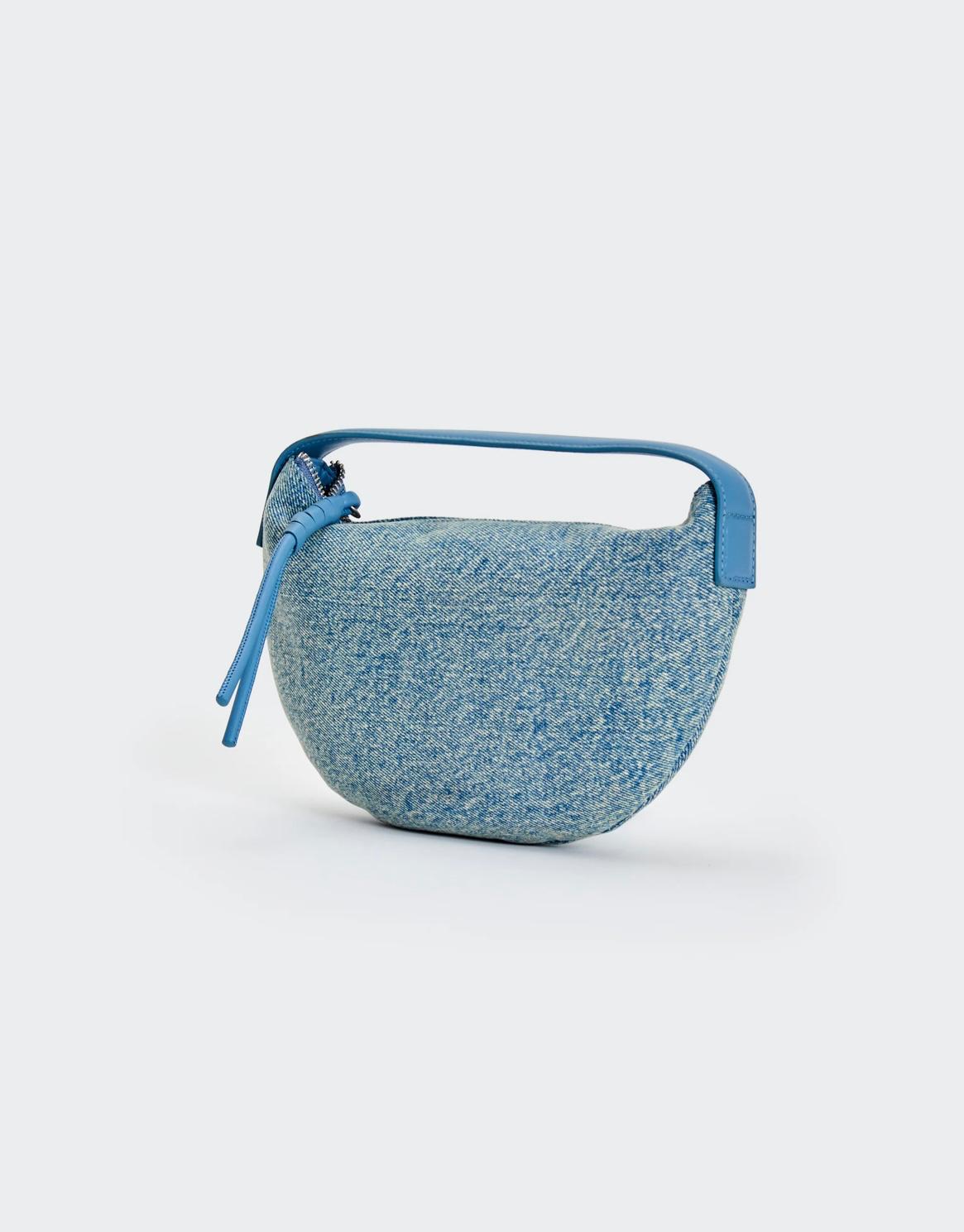 Borsa Croissant Denim Vicolo