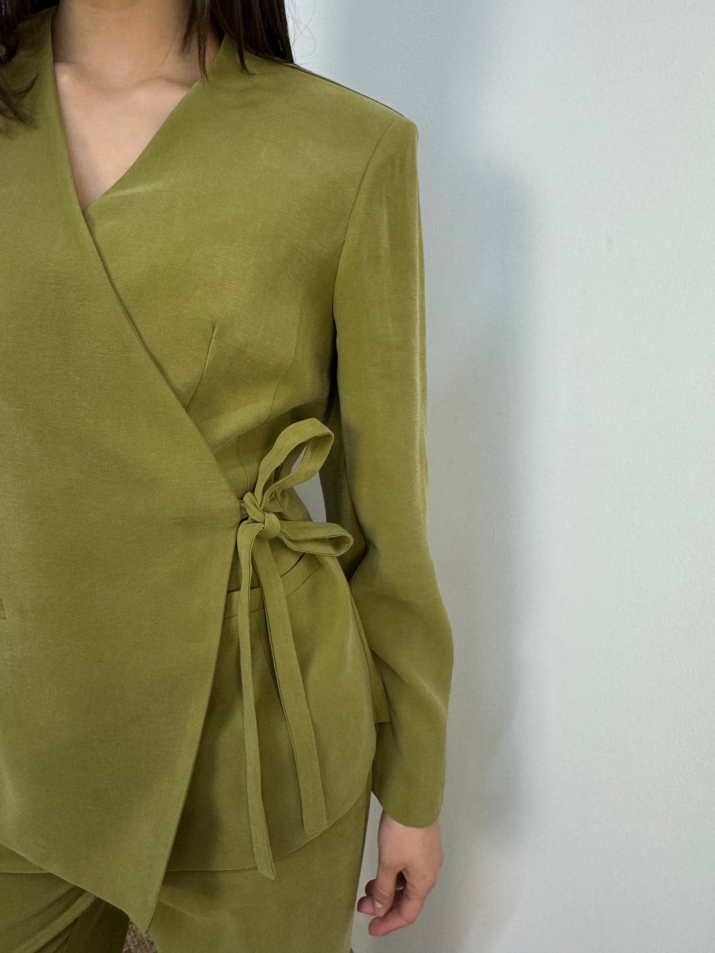 Giacca con chiusura trasversale Twoway