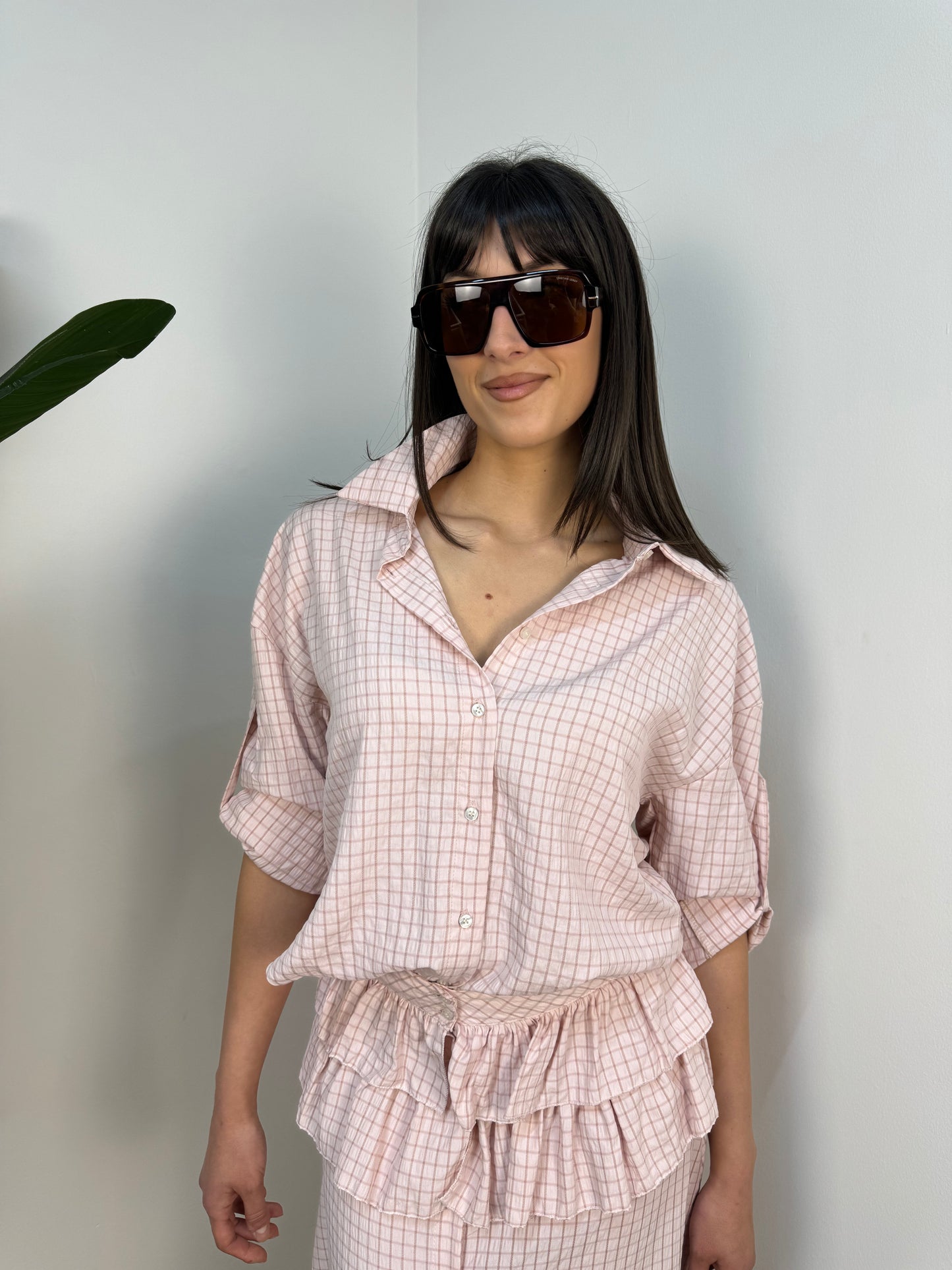 Camicia a quadri Lumina
