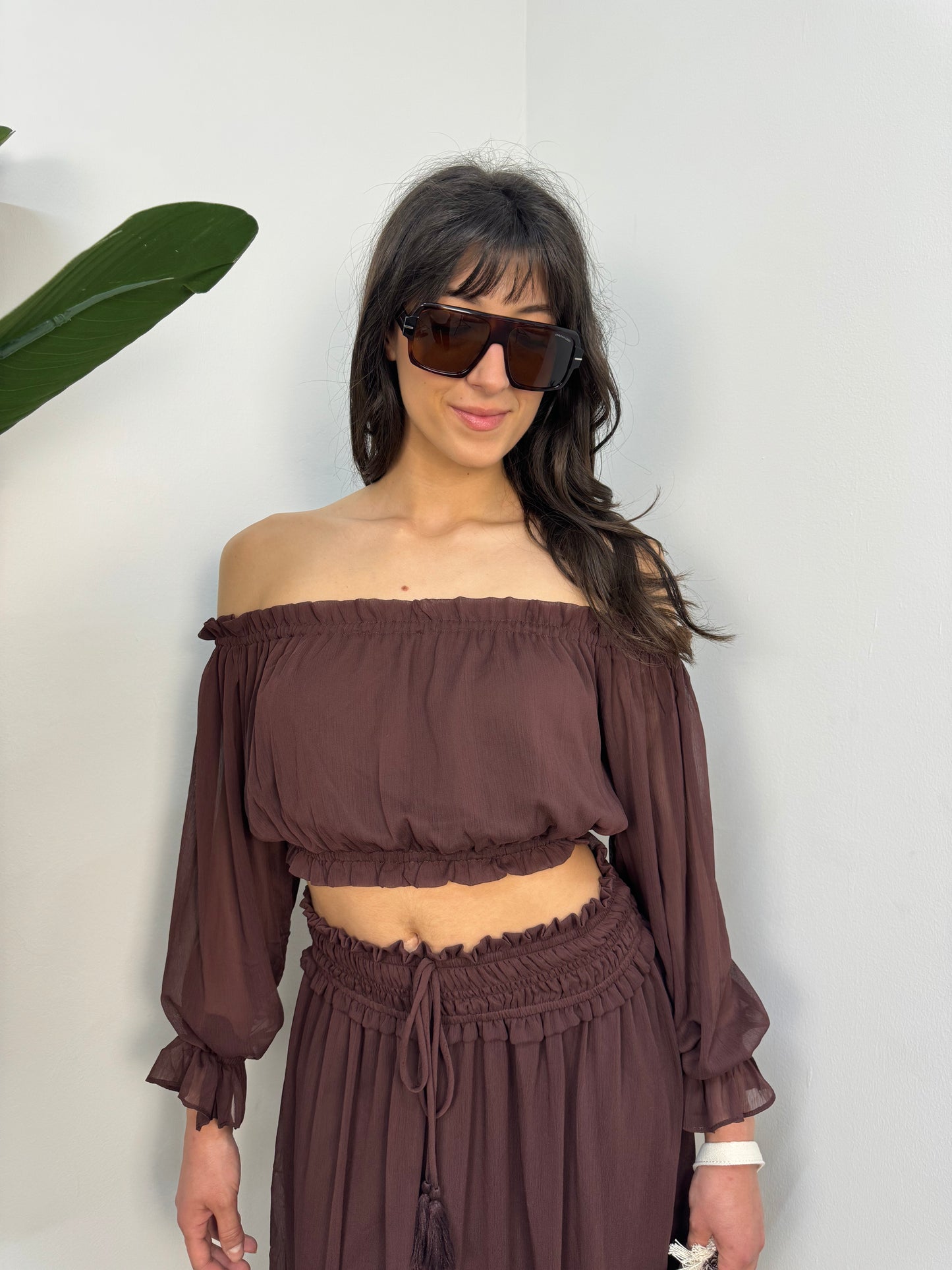 Coordinato top/gonna Glamorous