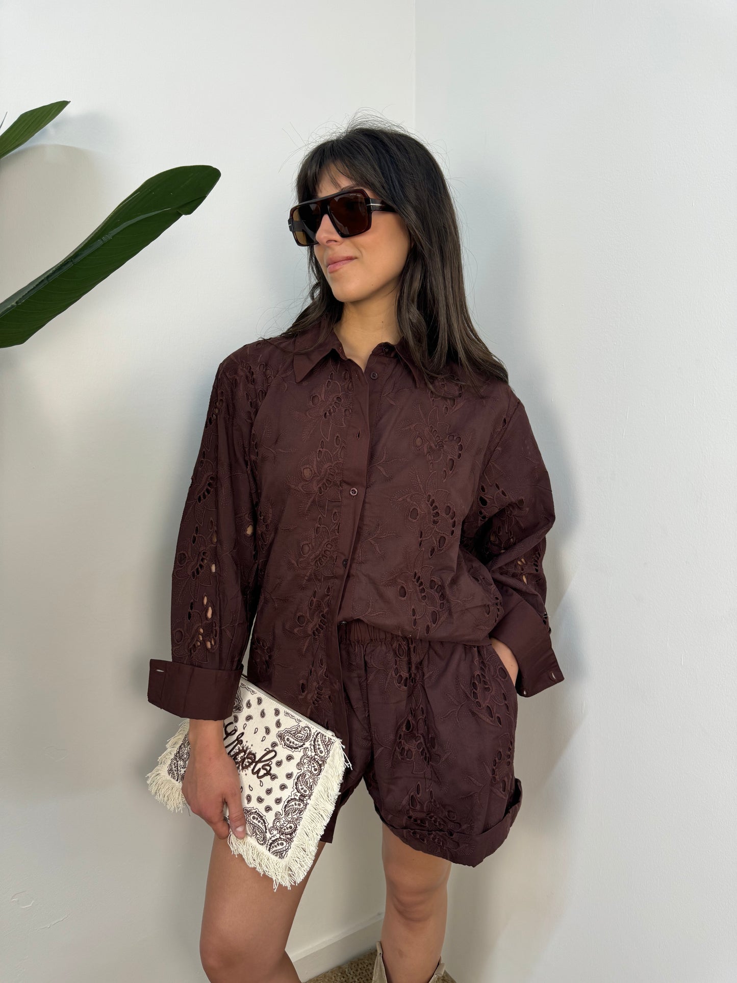Camicia ricamata Glamorous