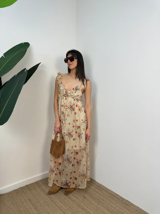 Vestito Floreale Twoway