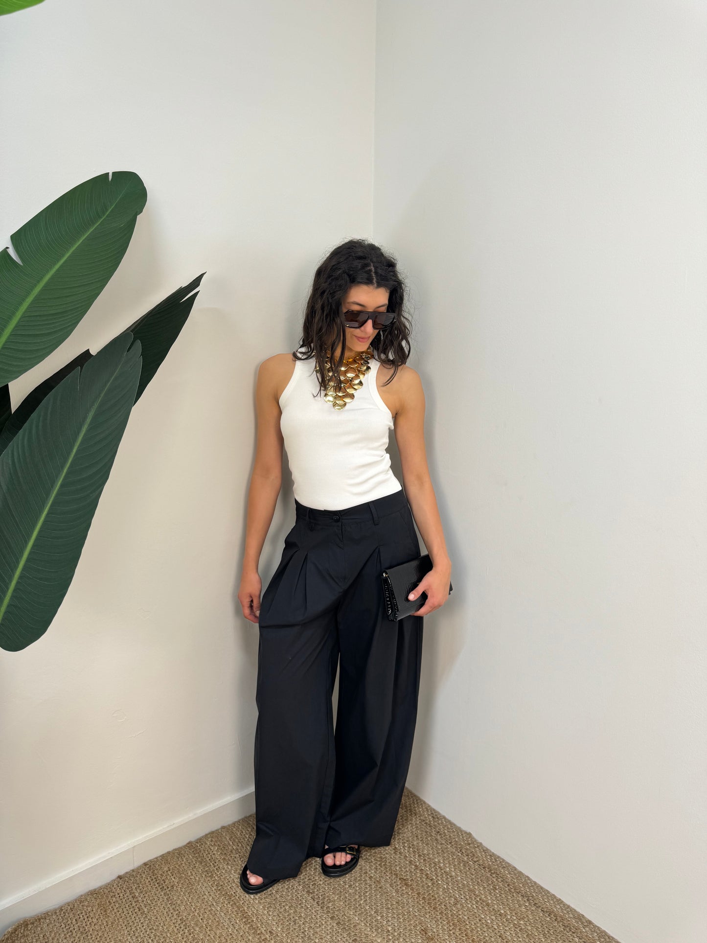 Pantalone ampio Twoway