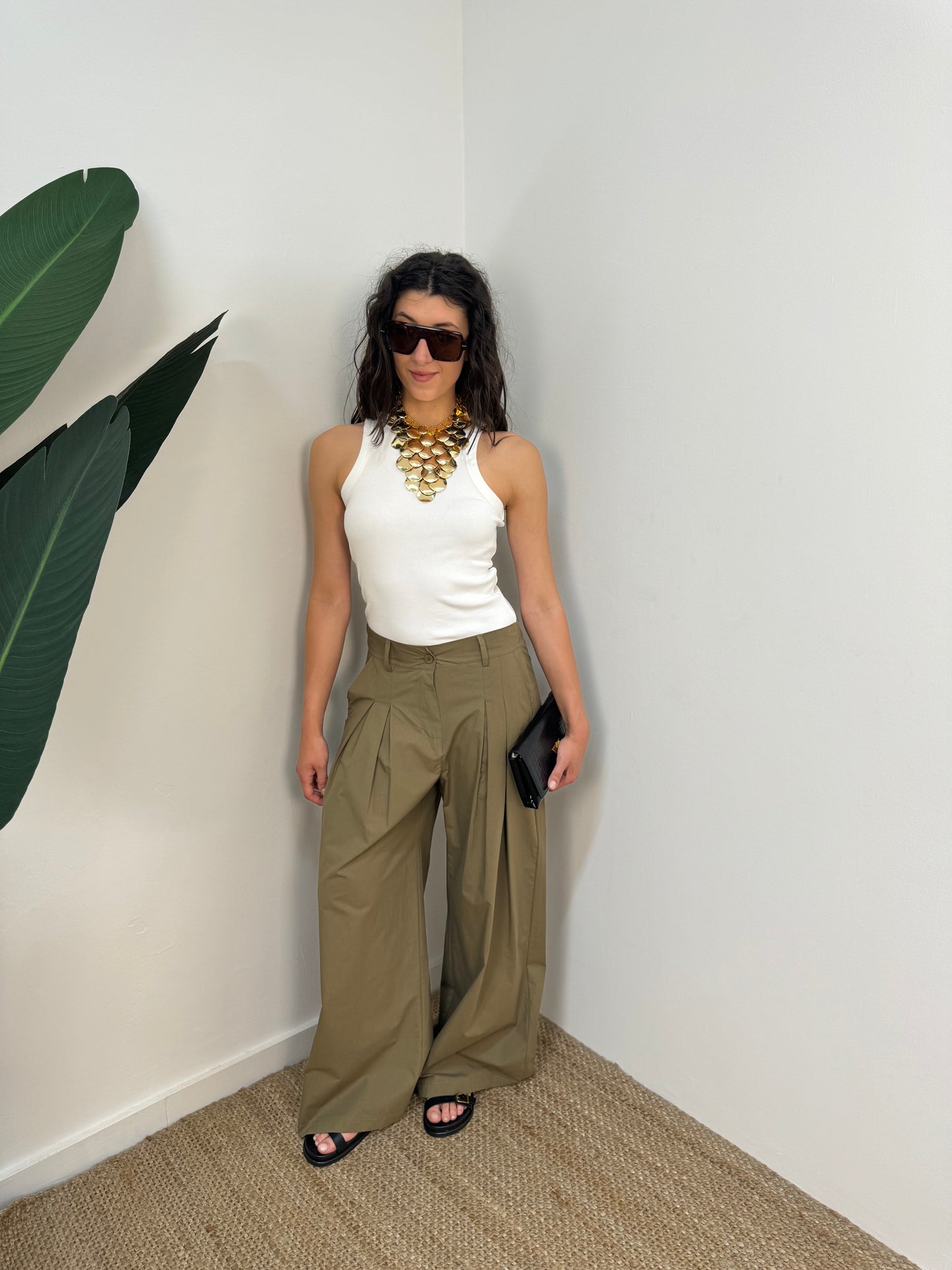 Pantalone ampio Twoway