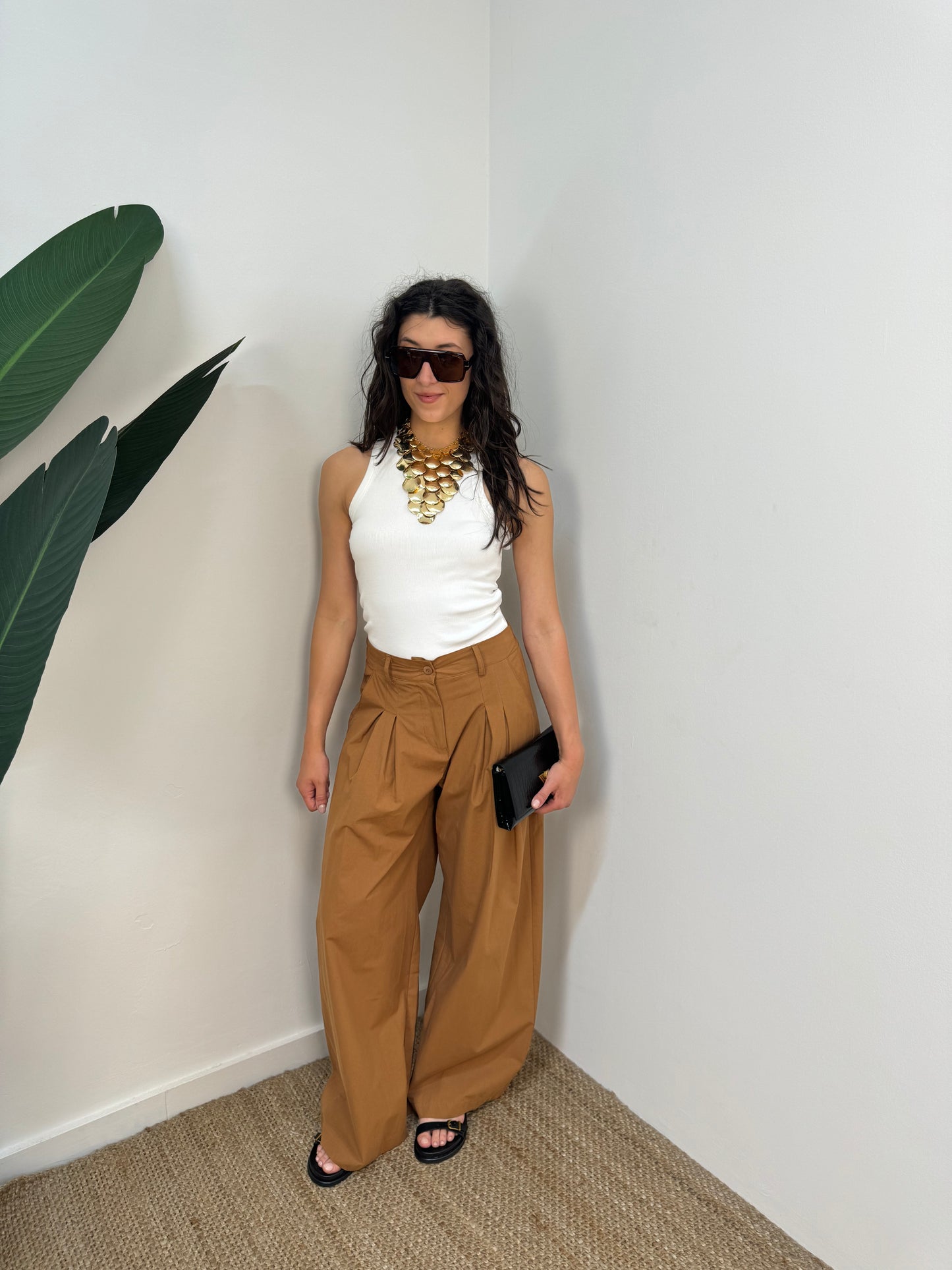 Pantalone ampio Twoway