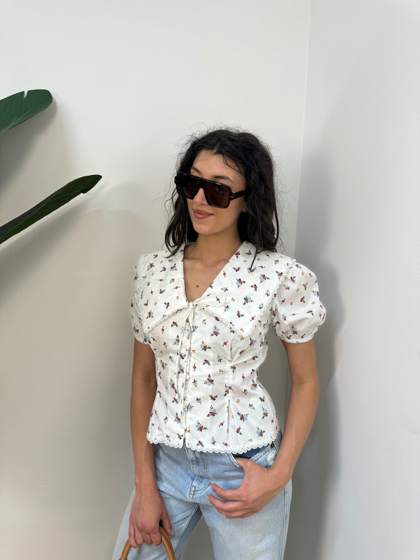 Camicia fiorellini Collective