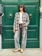 Camicia a quadri in flanella NC695 my-d