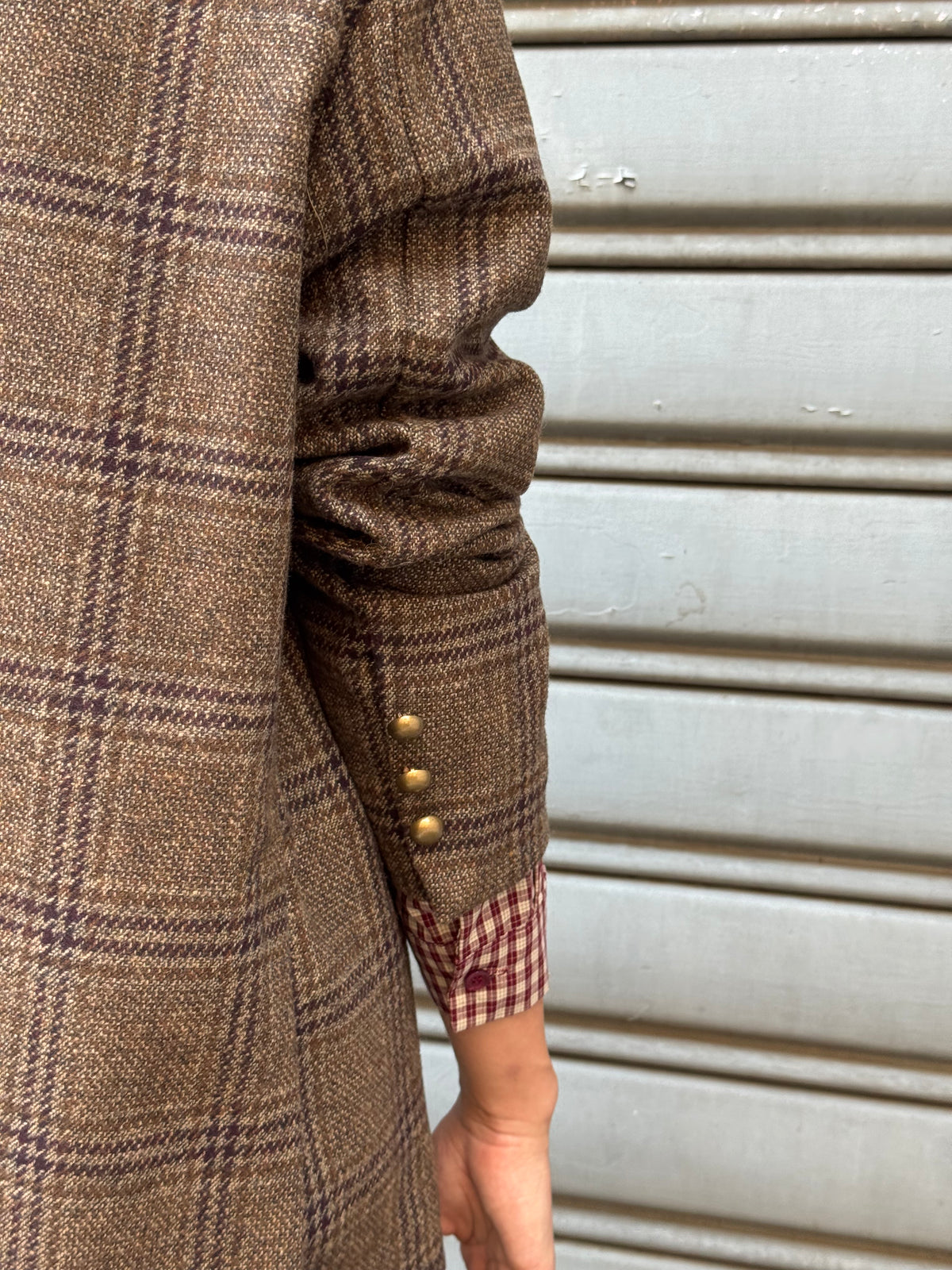 Giacca Quadri Sartoriale Over NA4511/C