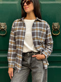 Camicia a quadri in flanella NC695 my-d