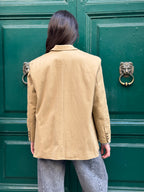Giacca gabardina over con borchie NA4511/B my-d
