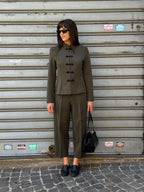 Pantalone barrel sartoriale WPA26W137 TWOWAY