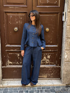 Completo sartoriale denim my-d